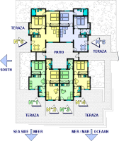 Casa Finisterre 1-4: Floor plan